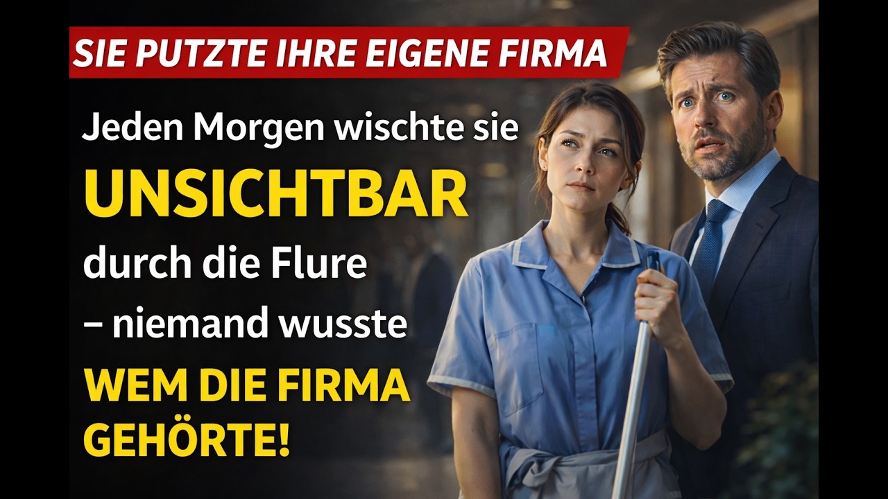 Sie putzte ihre eigene Firma – niemand ahnte, wem sie wirklich gehörte