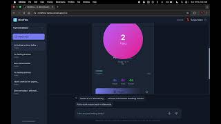 MindFlow - AI Mental Health Companion | Tambo AI Generative UI | WeMakeDevs Hackathon
