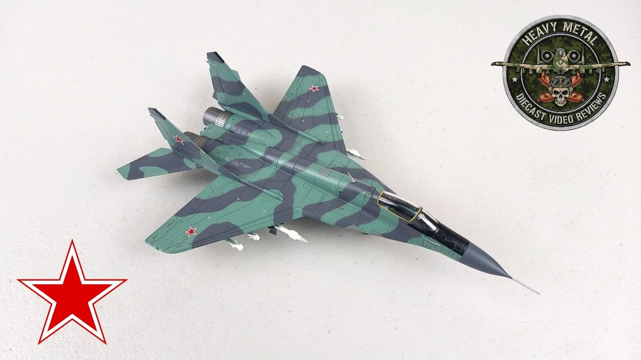 Mikoyan MiG-29 Fulcrum, Russian Air Force, Hobby Master, 1:72
