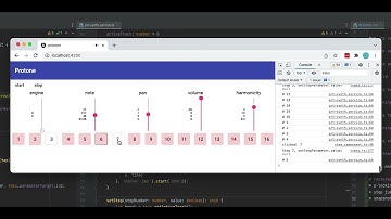Tone.js based groovebox/synthesizer: Protone POC 1