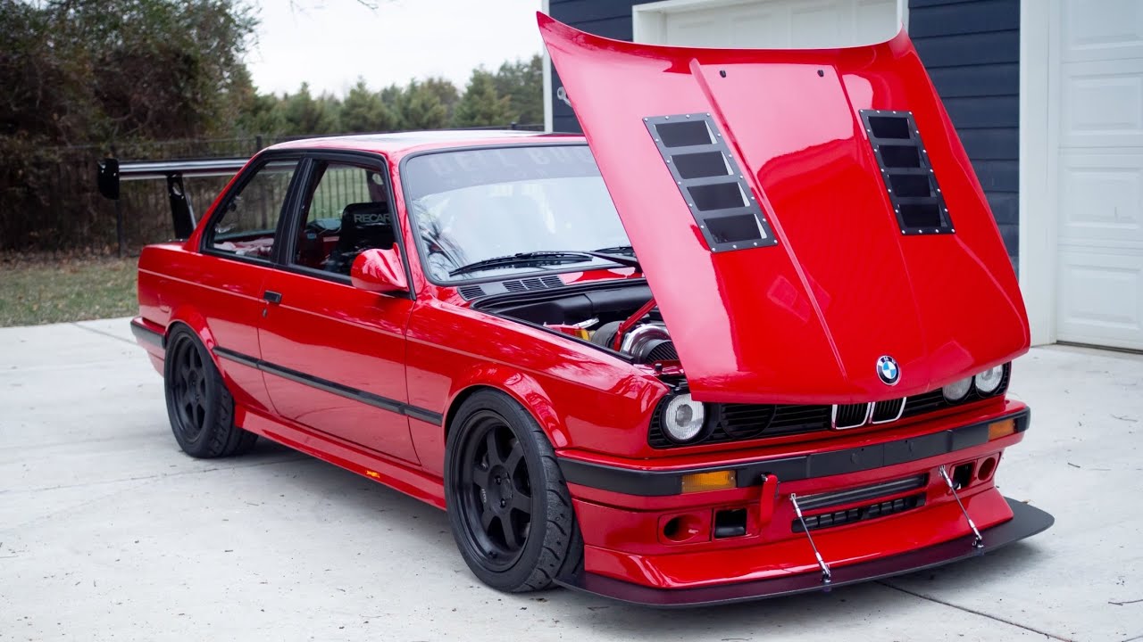 1989 BMW 325i S52 Swapped Turbocharged