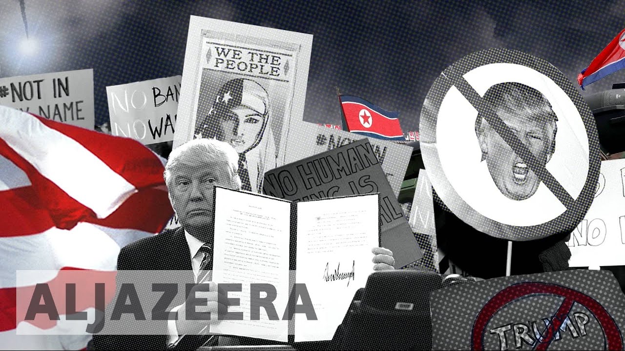 مئة يوم لدونالد ترامب في منصبه