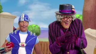 We Are Number One But Everytime The Villains Take A Step Or Have An Accident They Step On A Branch