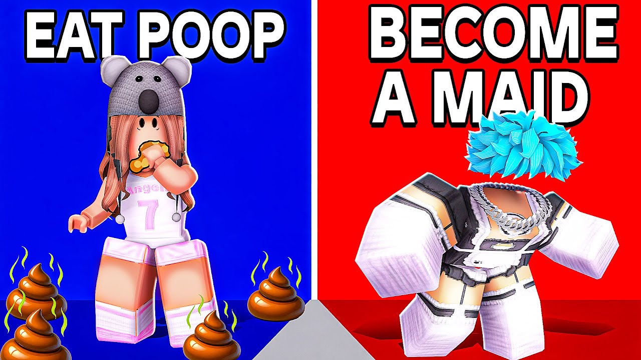 Roblox WOULD YOU RATHER, But it ACTUALLY HAPPENS..