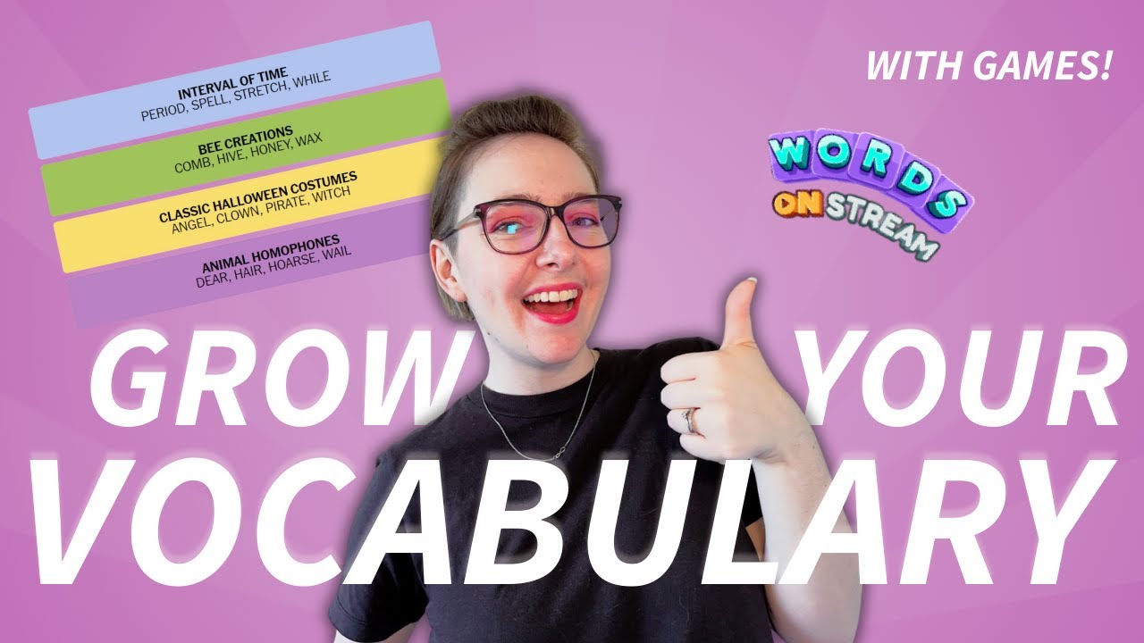 Fun games to learn English | LIVE ENGLISH CLASS