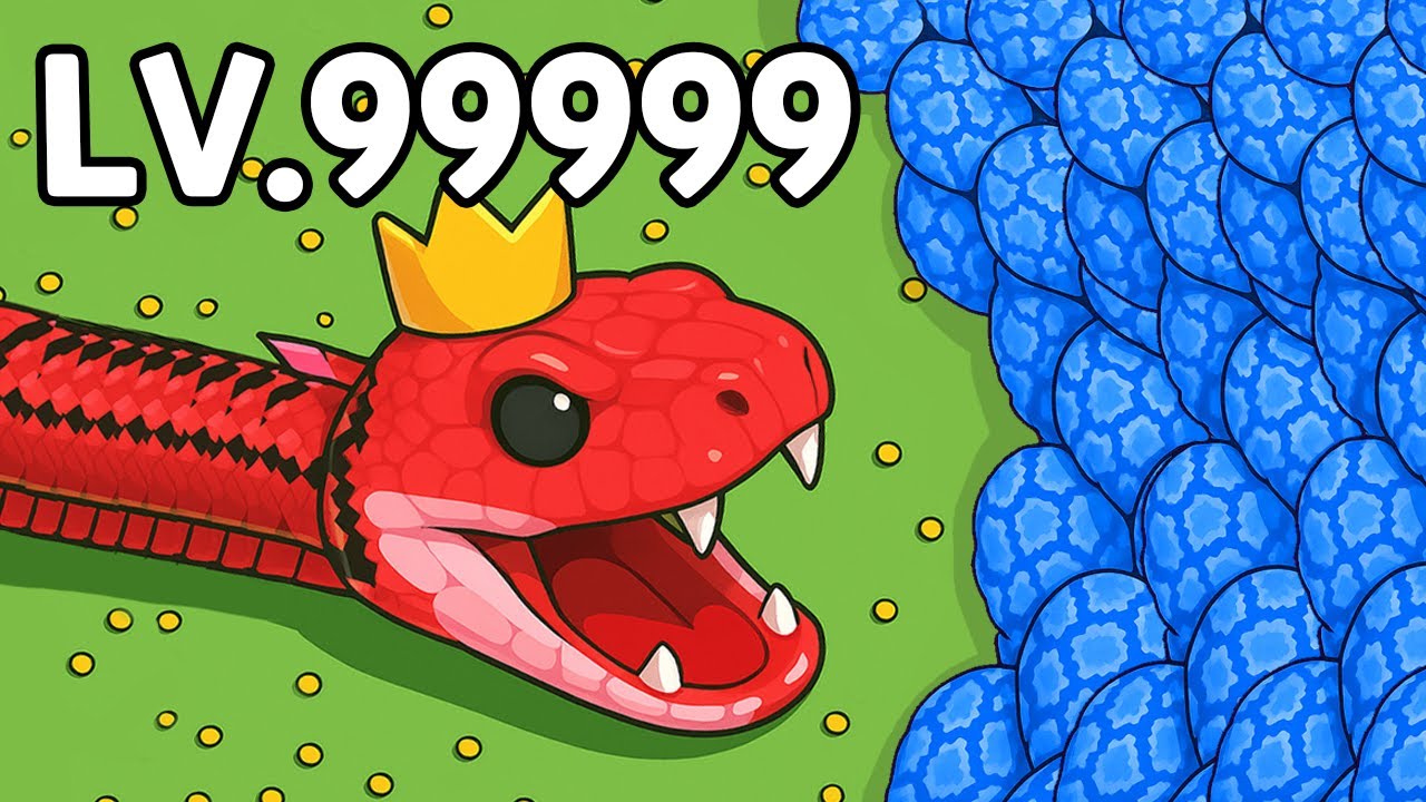💥Lv1에서 Lv99999까지 단 10분! 전설의 뱀게임🐍 (누구도 못 막는다) Snake Clash Game