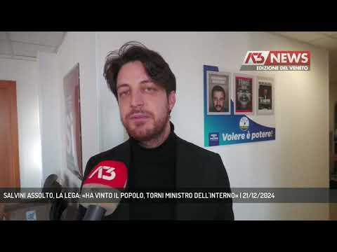SALVINI ASSOLTO, LA LEGA: «HA VINTO IL POPOLO, TORNI MINISTRO DELL'INTERNO» | 21/12/2024