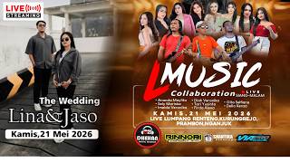 🔴 LIVE STREAMING - L MUSIC COLLABORATION | WEDDING PARTY LINA & JASO | DHEHAN MUSIC | SESI MALAM