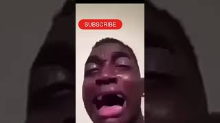 black man crying funny 😋