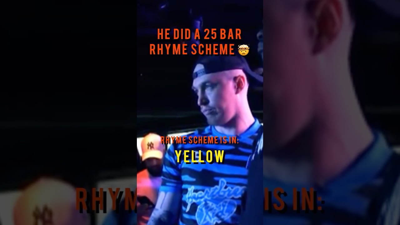 Shotty Horroh does a 25 bar Rhyme Scheme