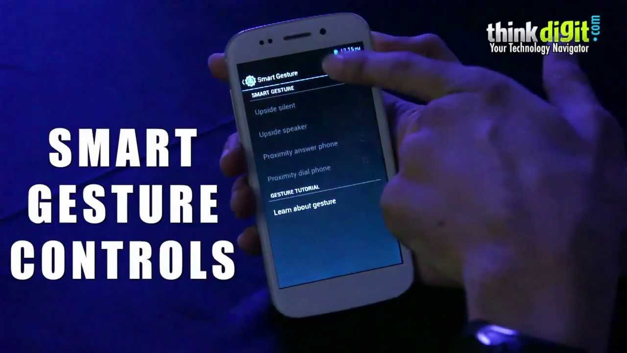 Micromax Canvas 4 Video Review: gesture controls and added features