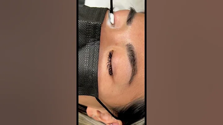 Watch me REMOVE makeup + CLEAN Lash Extensions  | ...