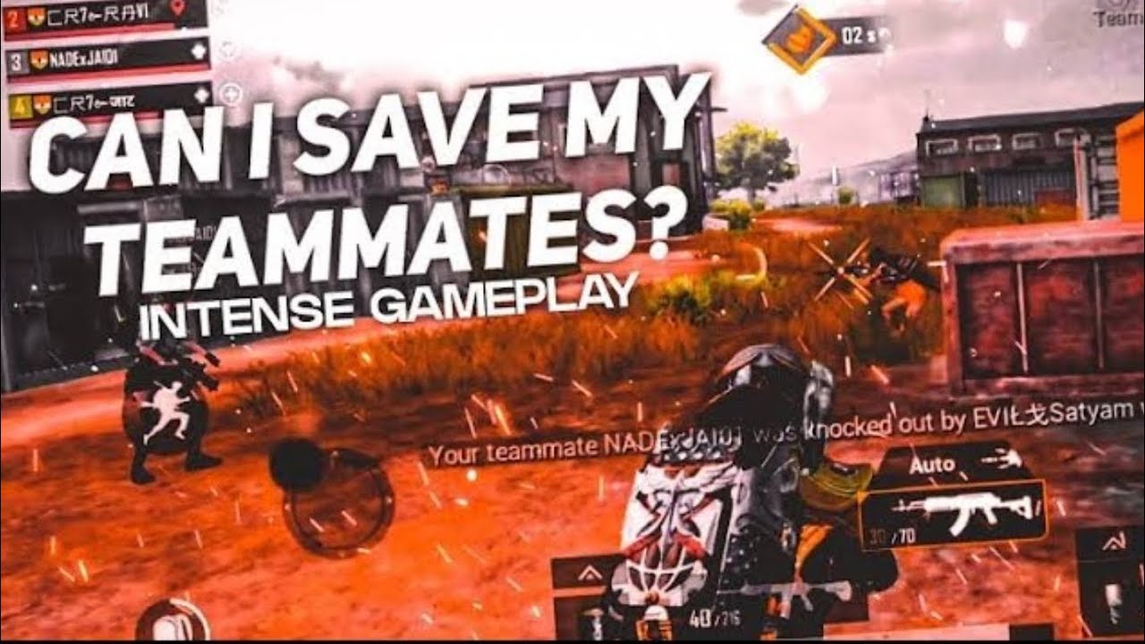can I save my teammates? Intense gameplay - YouTube