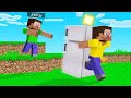 I STOLE JELLY'S Minecraft FRIDGE & All His FOOD! (troll)