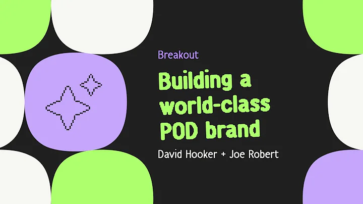 Building a World Class POD Brand: Expert Insights with Joe Robert