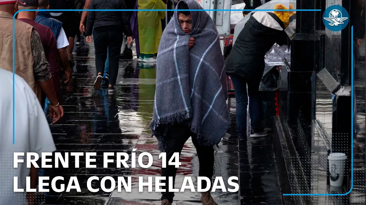 ¡Prepara guantes y abrigo! Prevén temperaturas de hasta -10 grados