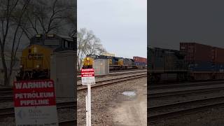 CSX 7288 westbound at Dolton #trains #railroad #railfan #railfanning #csx #railroadcrossing #railway