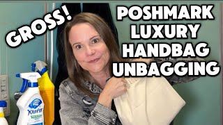 Poshmark Luxury Handbag Unbagging - A Bit Disgusting 🤮