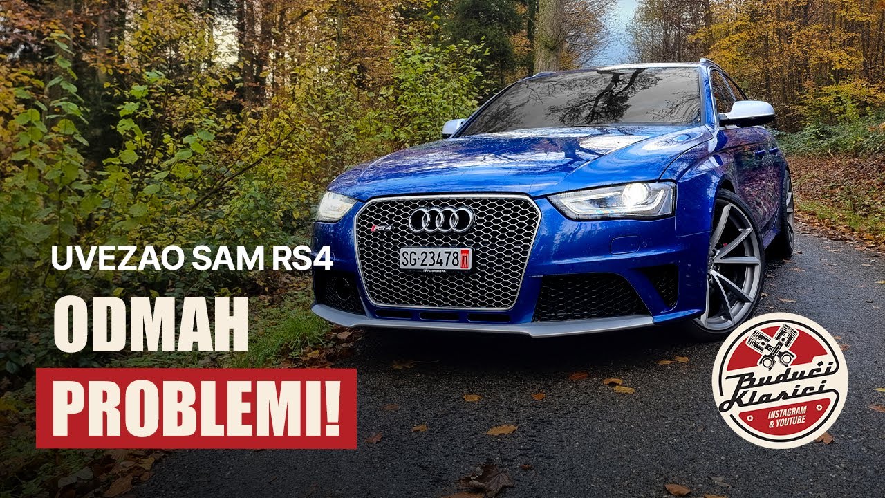 UVEZAO SAM AUDI RS4 ZA KLIJENTA | POKVARIO SE ODMAH!