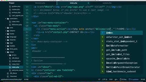 CODEIGNITER TUTORIAL