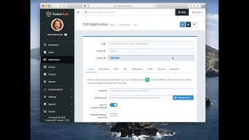 Applications in FusionAuth