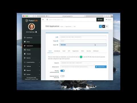Applications in FusionAuth