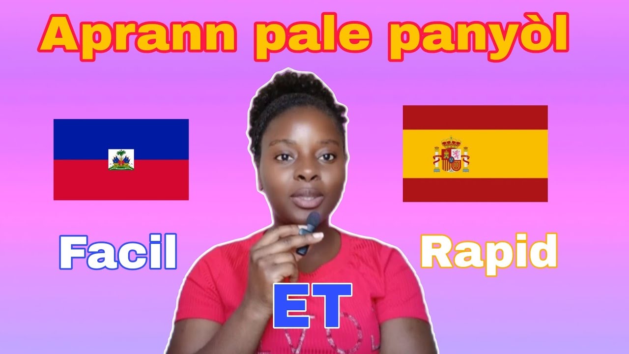 Kèk fraz ou kapap nesesite an español 🇭🇹🇪🇸 facil e rapid ⏩️
