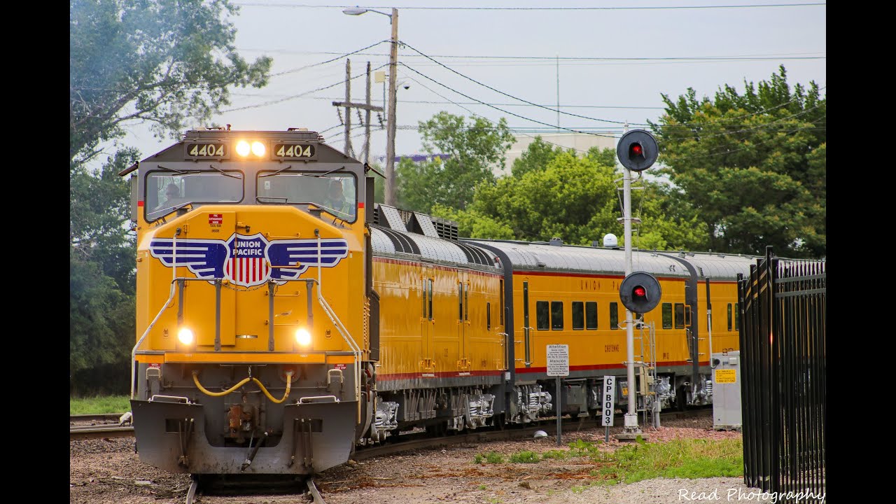 Union Pacific Home Plate Special for College World Series YouTube