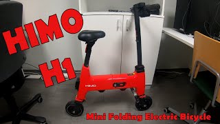 HIMO H1  Mini Folding Electric Bicycle  unboxing & test drive