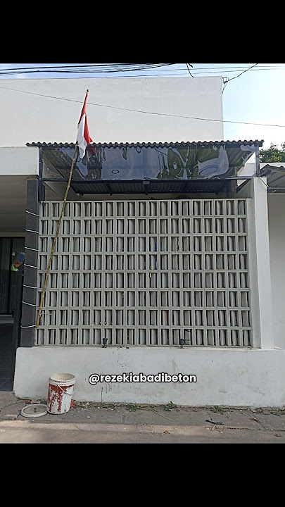 REKOMENDASI PAGAR ATAU FASAD ROSTER | Roster  Magelang Pasuruan #rosterbeton #proyek #arsitektur