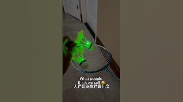 Play badminton at home easily. #badminton #badmintonlovers   #badmintontraining