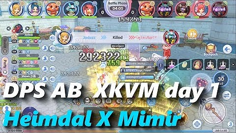 DPS AB  XKvm Heimdal x Mimir day 1 | rox | Ragnarok X: Next Generation