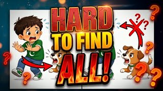 HARD TO FIND ALL π§© Only 1% Can Spot 5 Differences! Brain Buster Puzzle