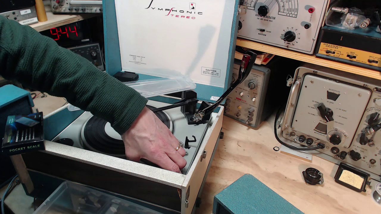 Symphonic 242-A8 Suitcase Record Player Video #1 - Checkout - YouTube