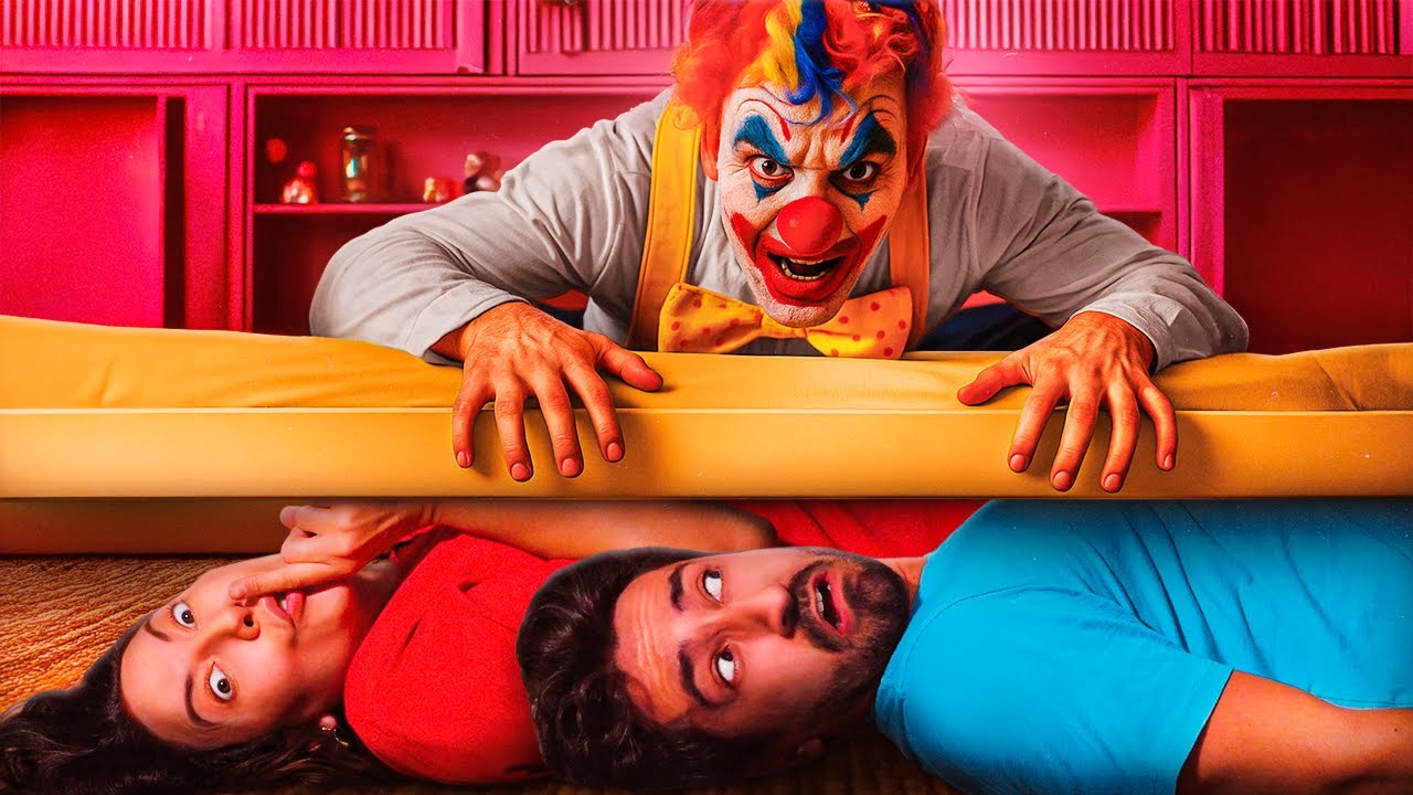 ESCONDE ESCONDE COM O PALHAÇO (Extremo no Escuro!)