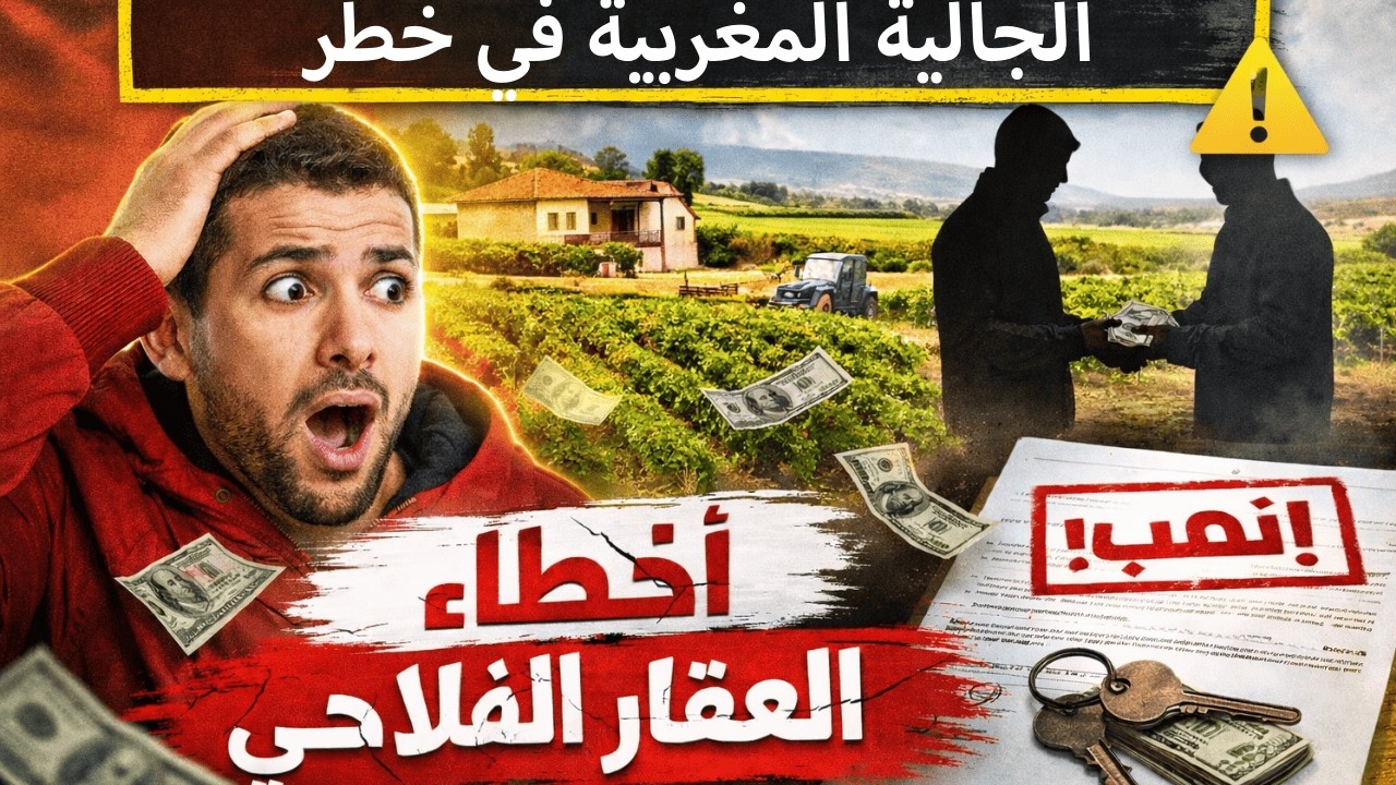 الجالية المغربية في خطر ⚠️ العقار الفلاحي أخطاء كتعرضك للنصب