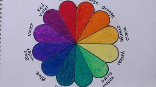 How to make Colour wheel/ #Colour wheel