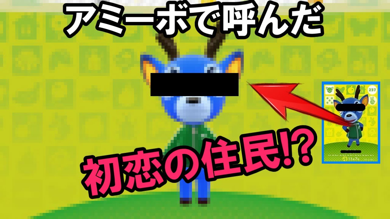【あつ森】アミーボカードを使って大好きだった住民と感動の再開！？【あつまれ どうぶつの森】