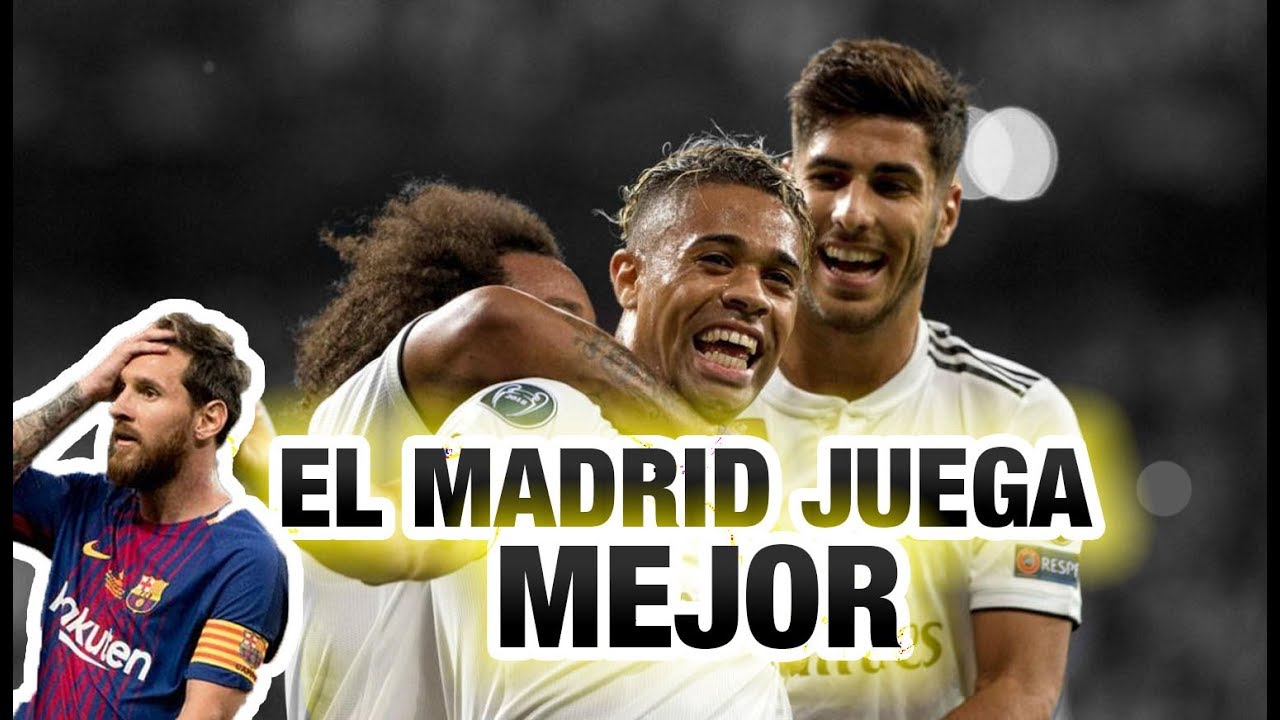 Por qué el Real Madrid juega mejor que el Barcelona - YouTube
