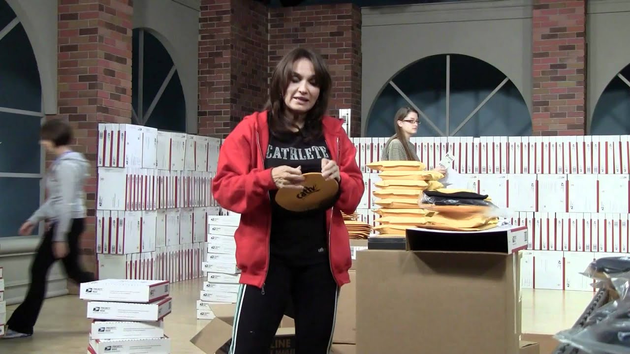 Shipping of the Low Impact Series fitness dvd for beginners