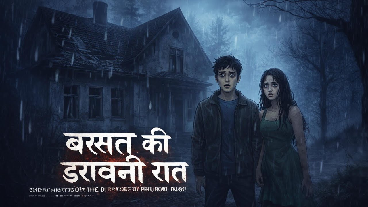Barsaat ki darawani raat | बरसात की डरावनी रात | Horror story 