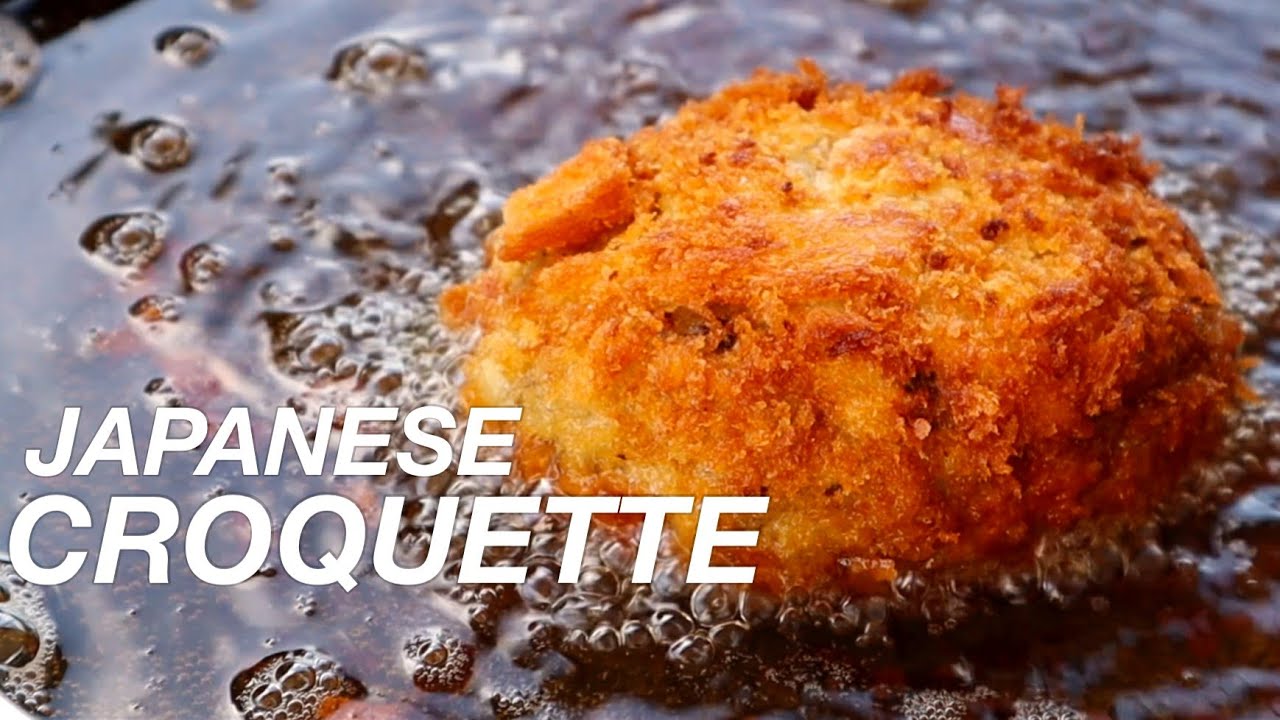 Japanese croquettes / Korokke / コロッケ - YouTube