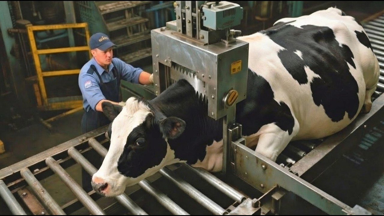 Cow Processing Factory | Modern Meat Processing Technology - YouTube