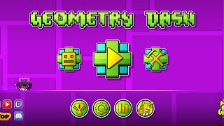 Playing Geometry dash SubZero on mobile part 2.