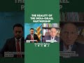 The Reality of the India Israel Partnership