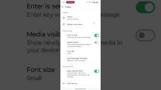 Change to WhatsApp data setting show gallery data on setting