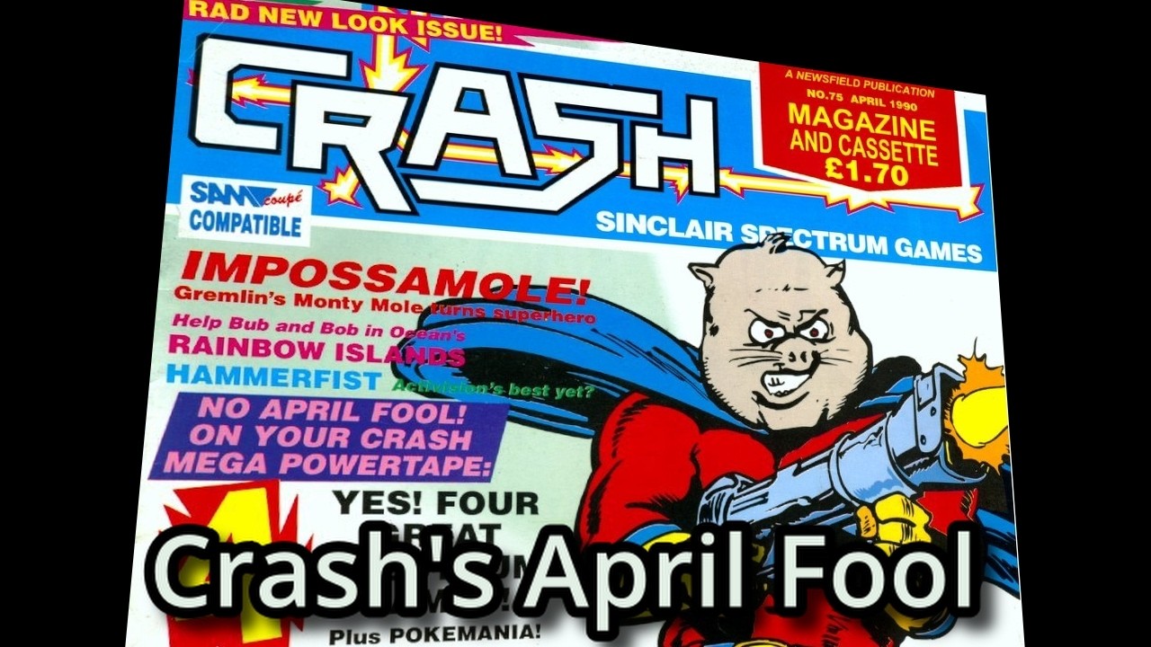Crash Issue 75 - Top 10 ZX Spectrum games from April 1990 - YouTube