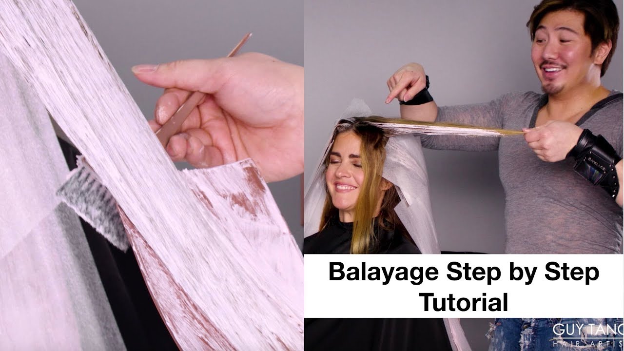 ⁣NEW ROSE BALAYAGE #STROKE7 TUTORIAL