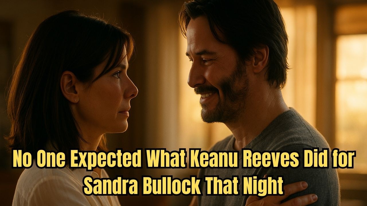 Keanu Reeves Room Keanu Reeves Left the Room Silent with One Act for Sandra Bullock - YouTube