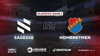 Decathlon Lebanese Basketball Championship 2025-2026 | Game 1 - Sagesse vs Homenetmen - Playoffs